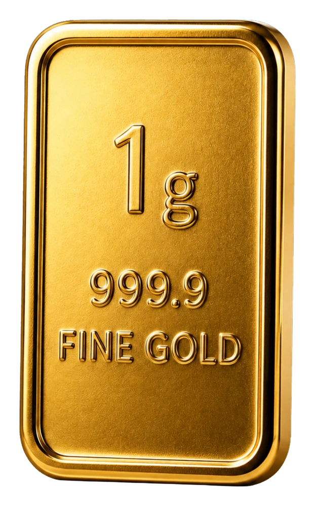 Gold Bar 999.9 Fine Gold